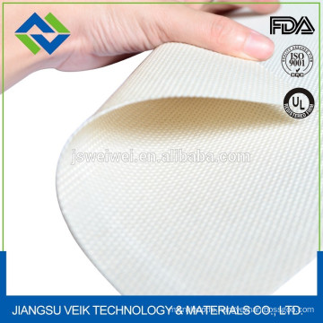 Heat resistant woven white flat teflon sheet